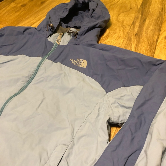 The North Face Jacket Light Blue Hydrenalite Windproof Womens Size Small - Picture 5 of 12